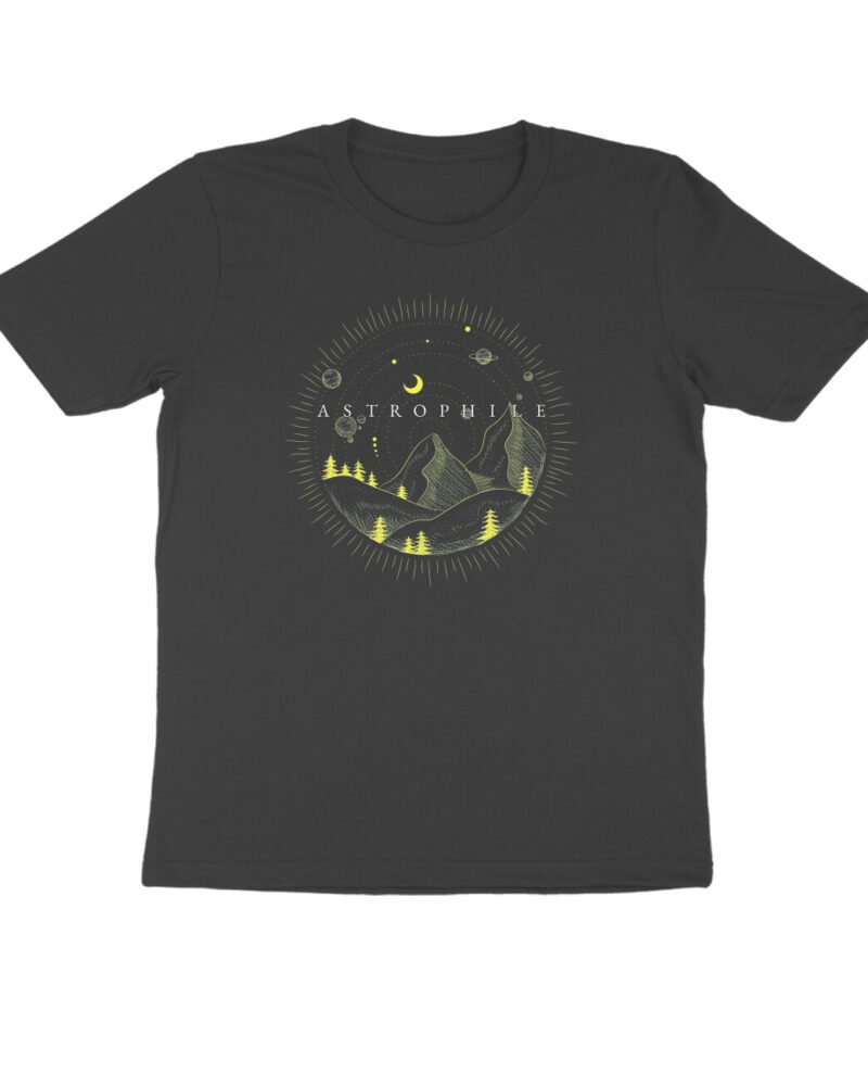 Astrophile - Men's round neck T shirt