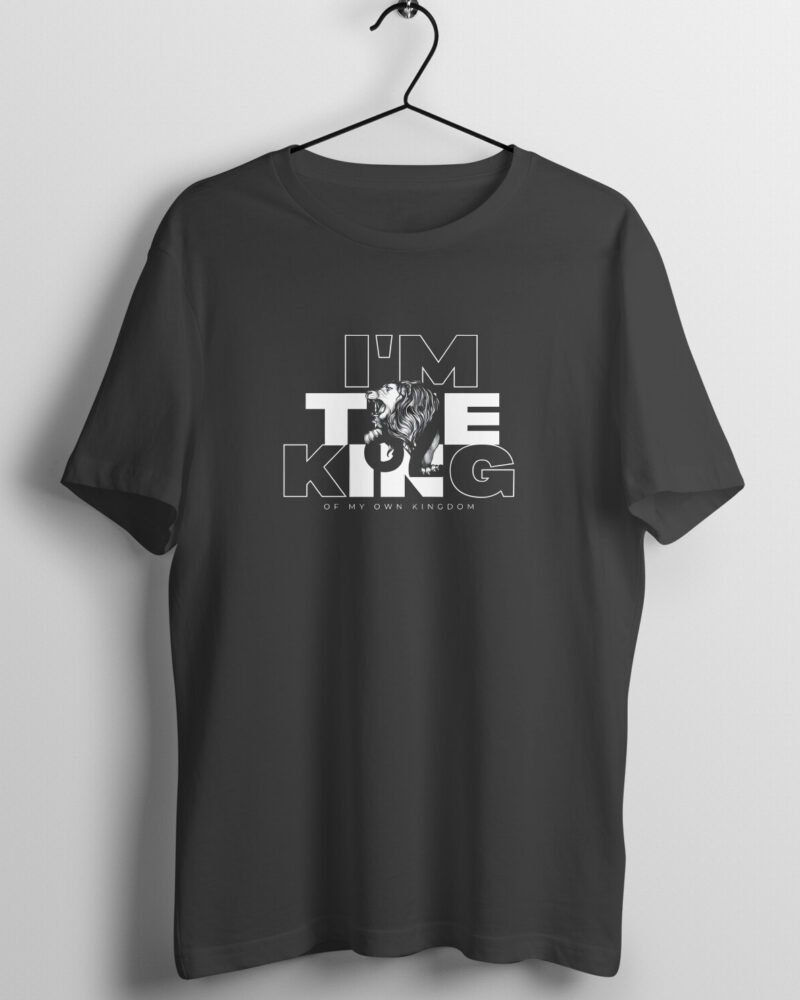 I am the King - Men's round neck T shirt
