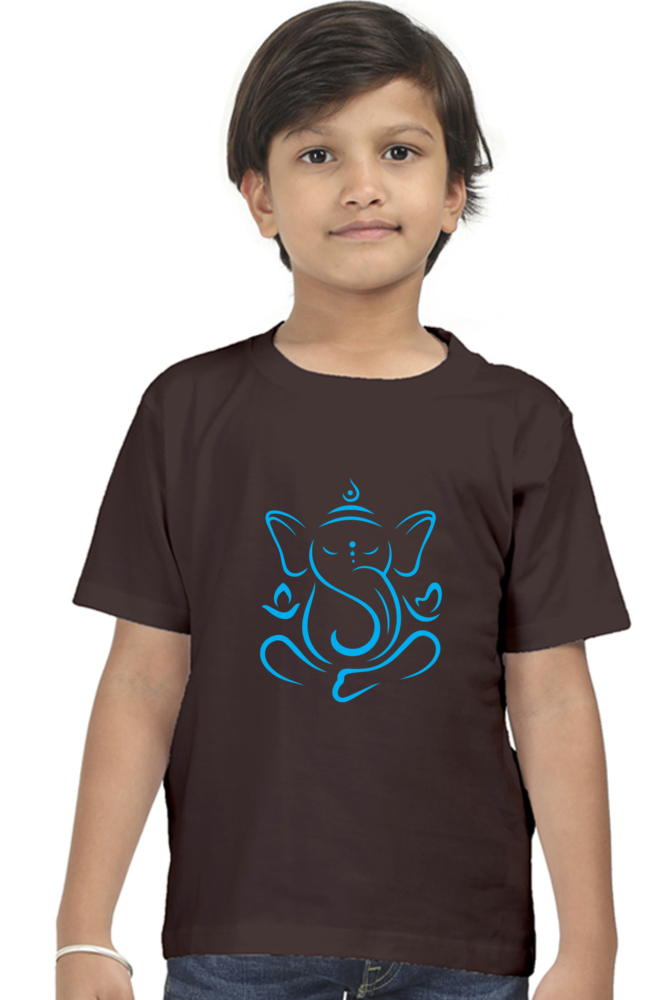 Lord Ganesha2 T shirt – Boys round neck T shirt