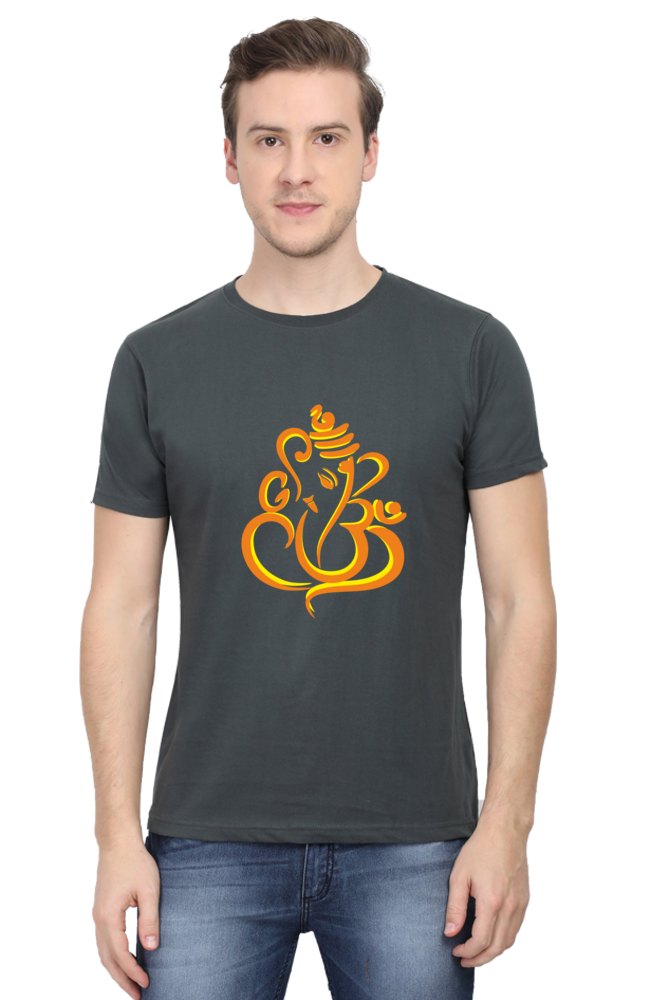 Lord Ganesha - Men's Round neck T shirt