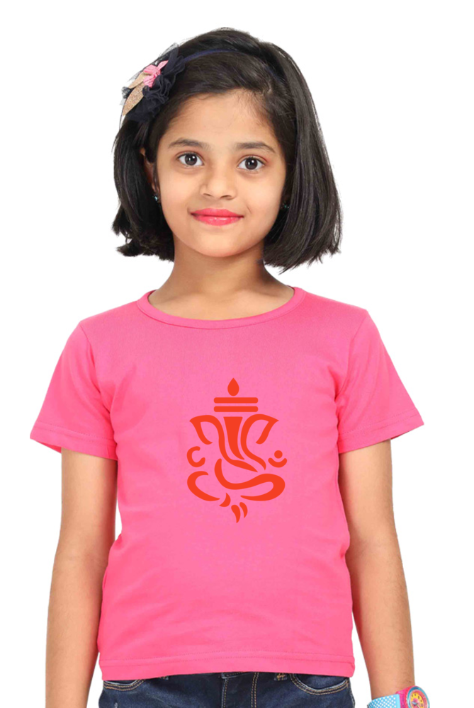 Lord Ganesha – Girl’s round neck T Shirt