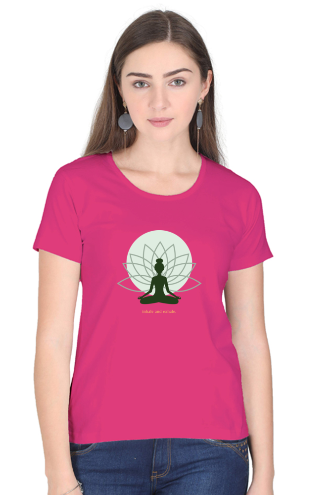Women's Yoga T Shirt - Mind, Body
